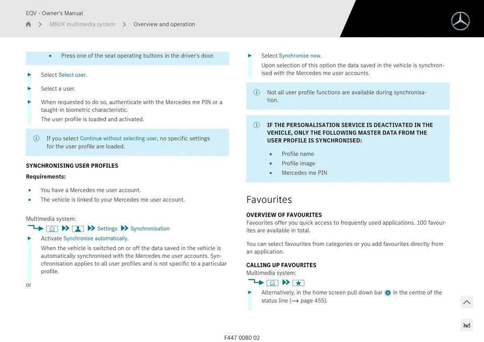 EQV MPV - Catalogue valid from 11 September to 11 September 2025 - page 463