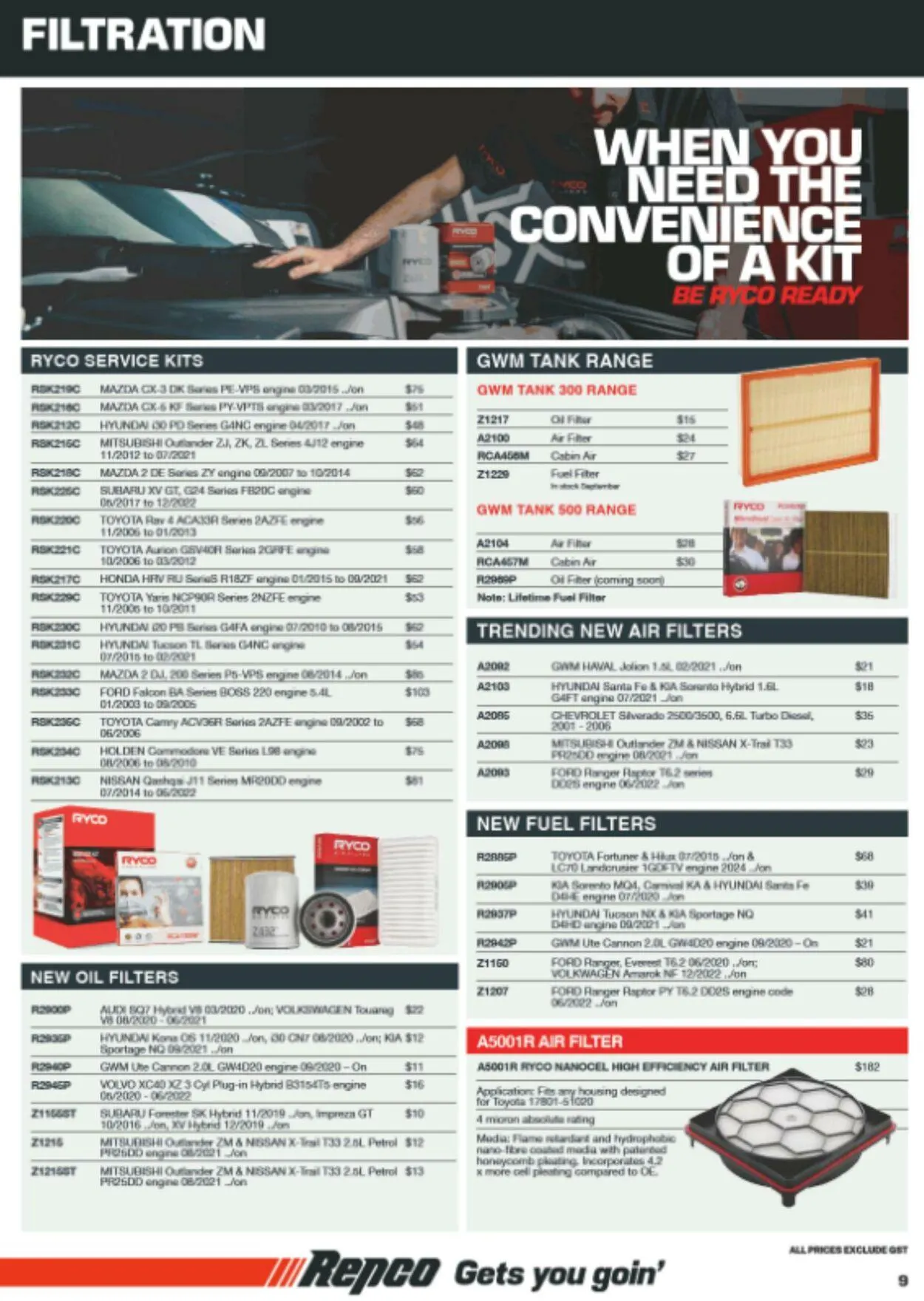 Repco Current catalogue - Catalogue valid from 1 August to 31 August 2024 - page 9