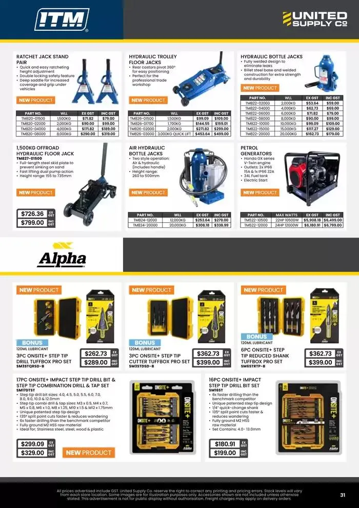  Tool Centre McKinnon APR-JUN 25 - Catalogue valid from 1 April to 30 June 2025 - page 31