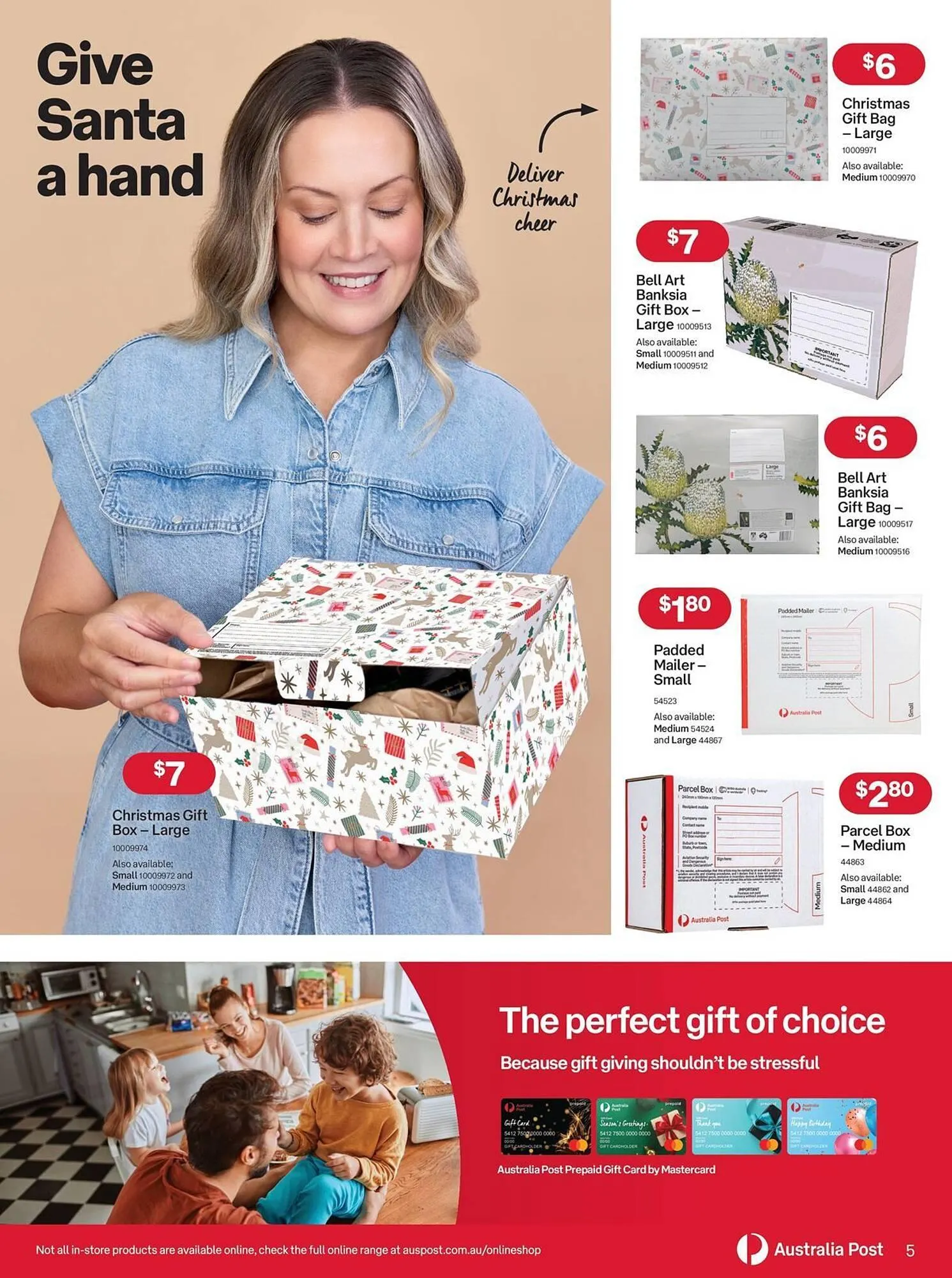 Australia Post catalogue - Catalogue valid from 15 October to 11 November 2025 - page 5