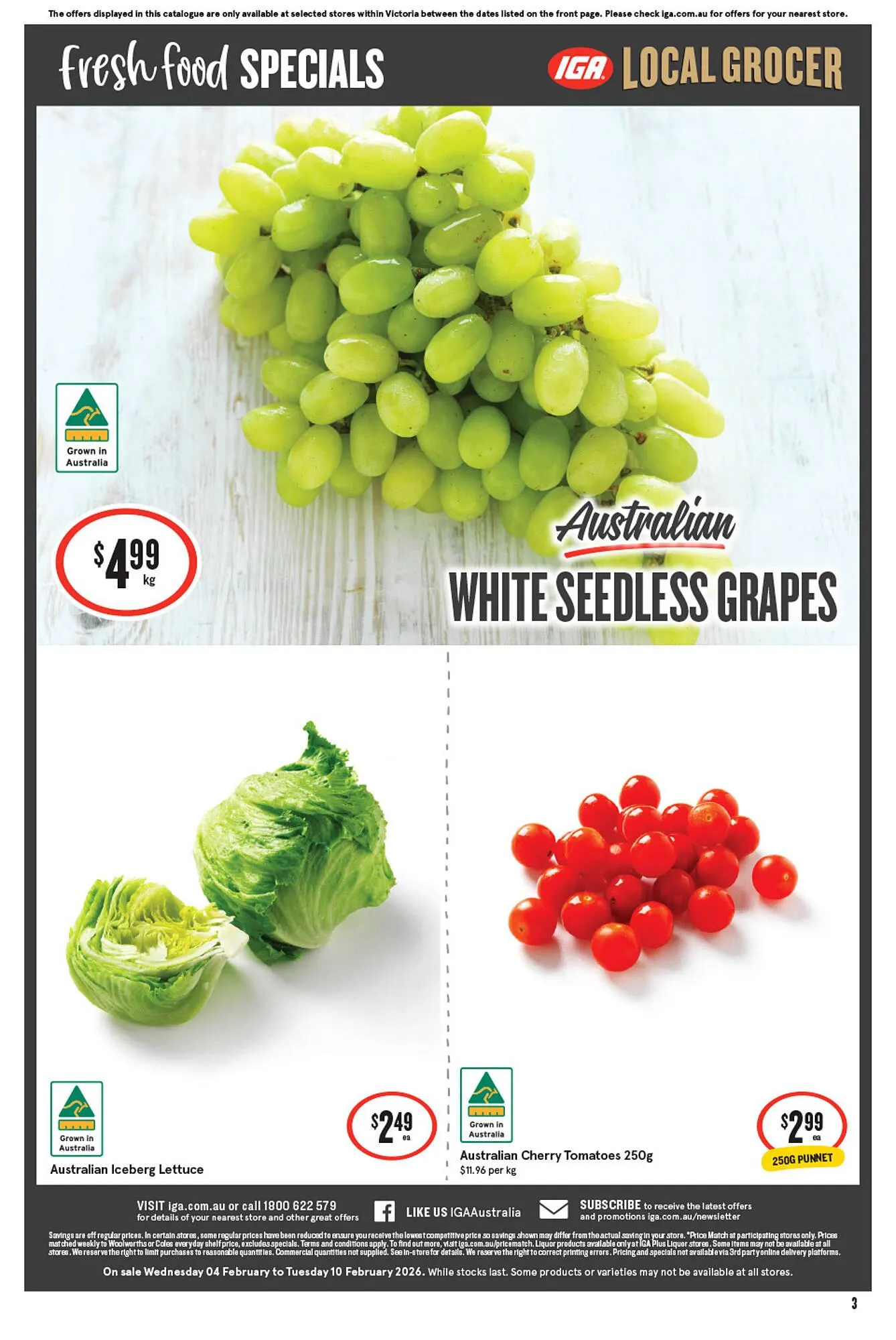 IGA catalogue - Catalogue valid from 4 February to 10 February 2026 - page 4