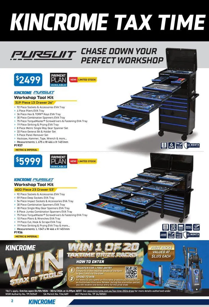 Stax of Tools - Catalogue valid from 2 May to 30 June 2024 - page 2