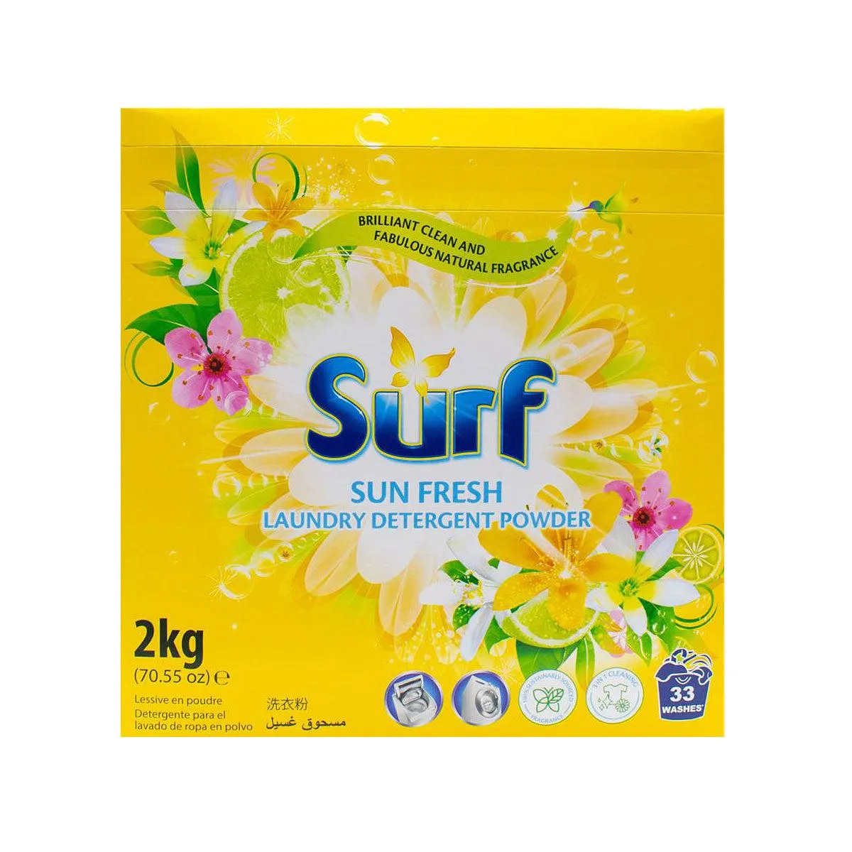 Surf Laundry Powder Sun Fresh 2kg