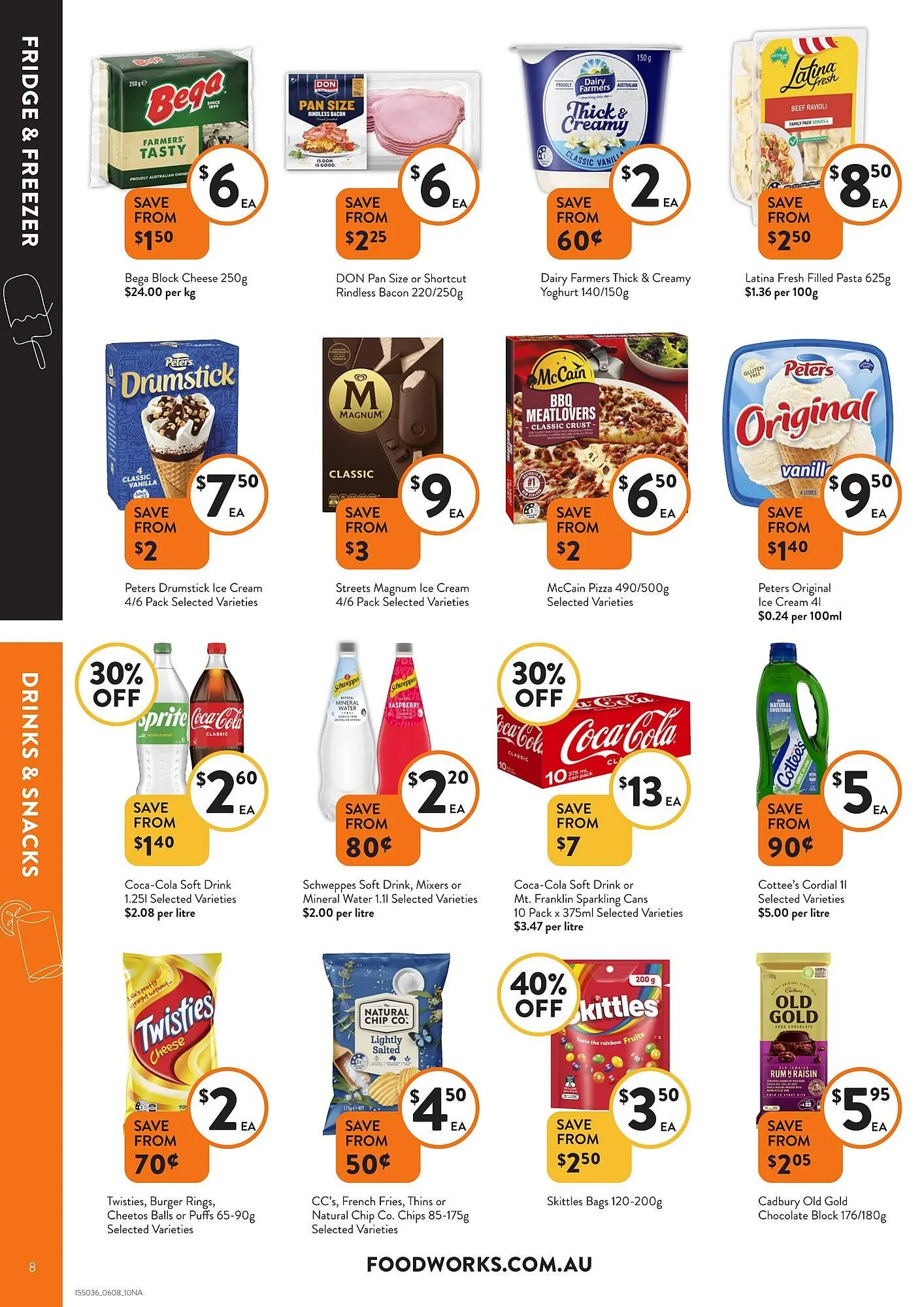 Foodworks catalogue - Catalogue valid from 6 August to 12 August 2025 - page 8