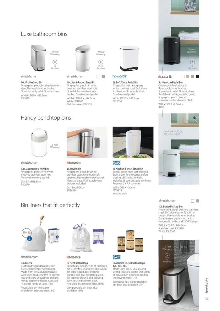 Organised For Life  - Catalogue valid from 31 July to 31 May 2024 - page 35