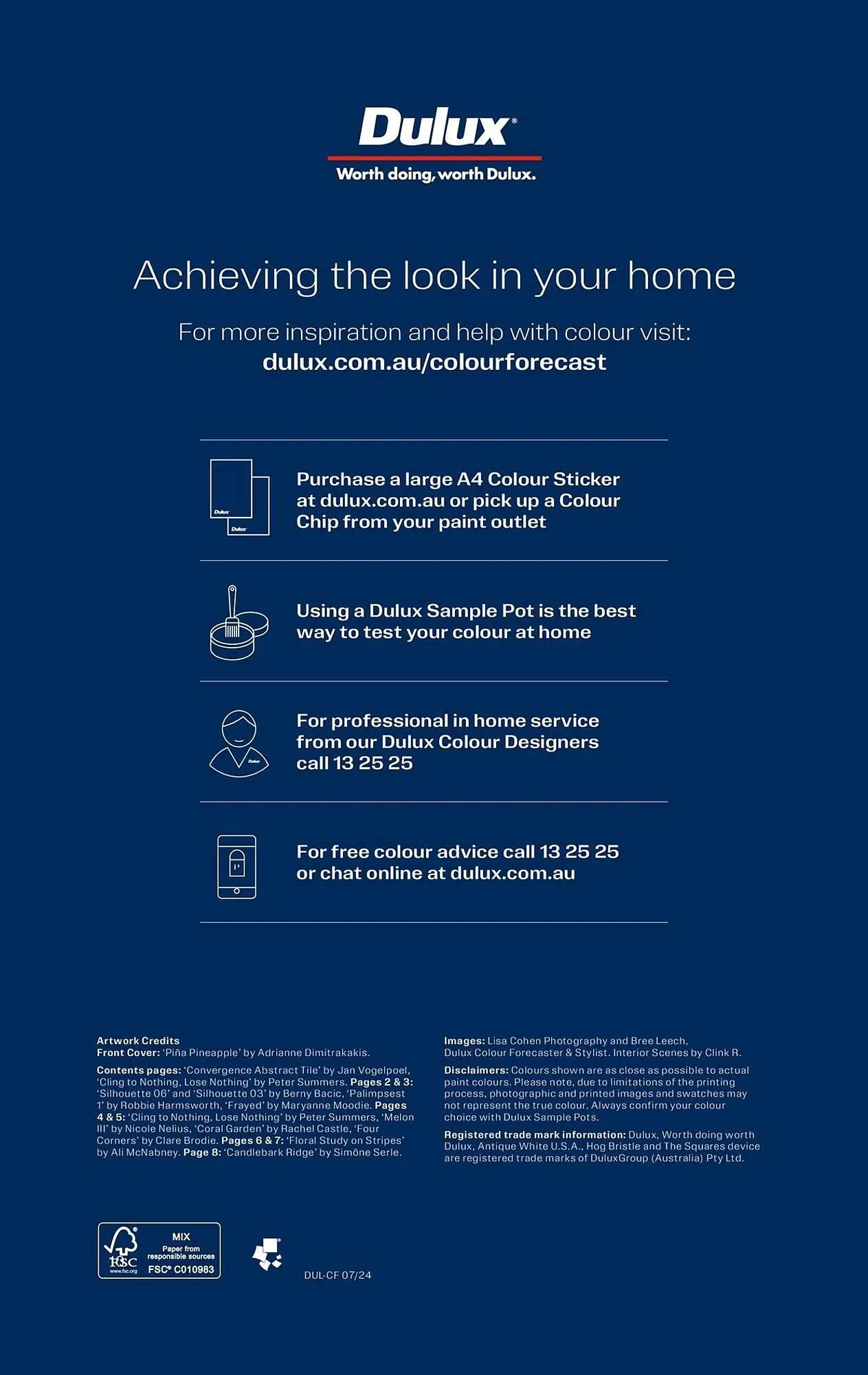 Dulux catalogue - Catalogue valid from 8 January to 31 December 2025 - page 12