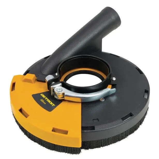 DETROIT 180mm Dust Shroud 35mm Port With Collar Fittings DDS180