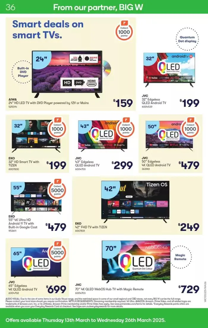 Weekly Specials - 12/03 - Catalogue valid from 12 March to 18 March 2025 - page 36