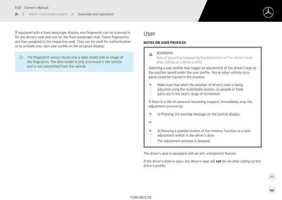 EQE Sedan - Catalogue valid from 11 September to 11 September 2025 - page 535