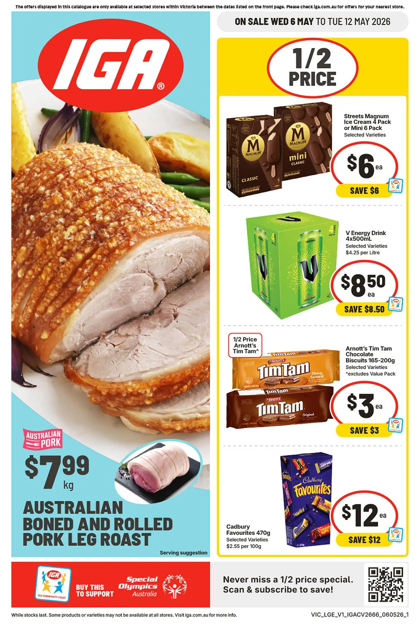 IGA catalogue - Catalogue valid from 6 May to 12 May 2026 - page 1