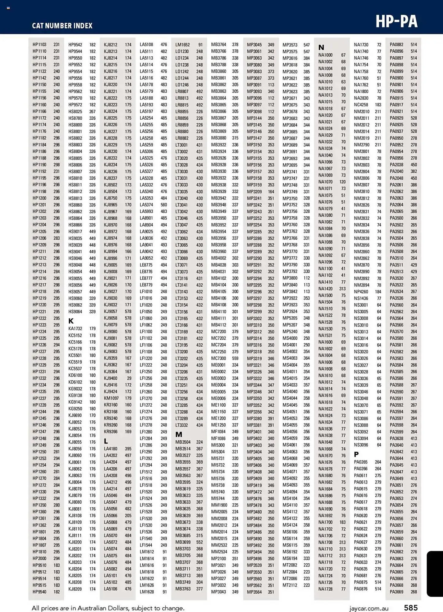 Jaycar Electronics catalogue - Catalogue valid from 8 July to 9 July 2026 - page 585