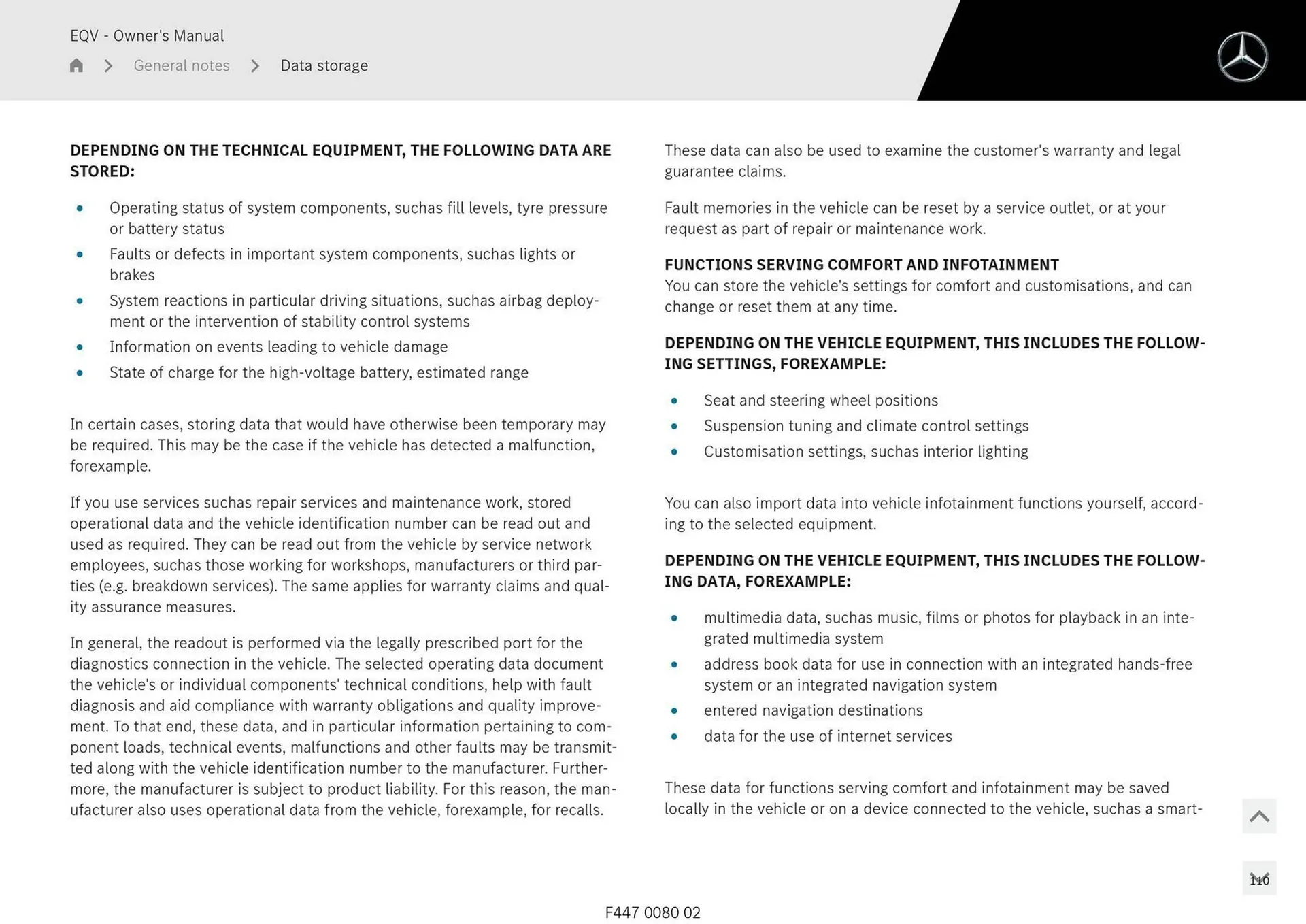 Mercedes-Benz catalogue - Catalogue valid from 11 September to 11 September 2025 - page 110