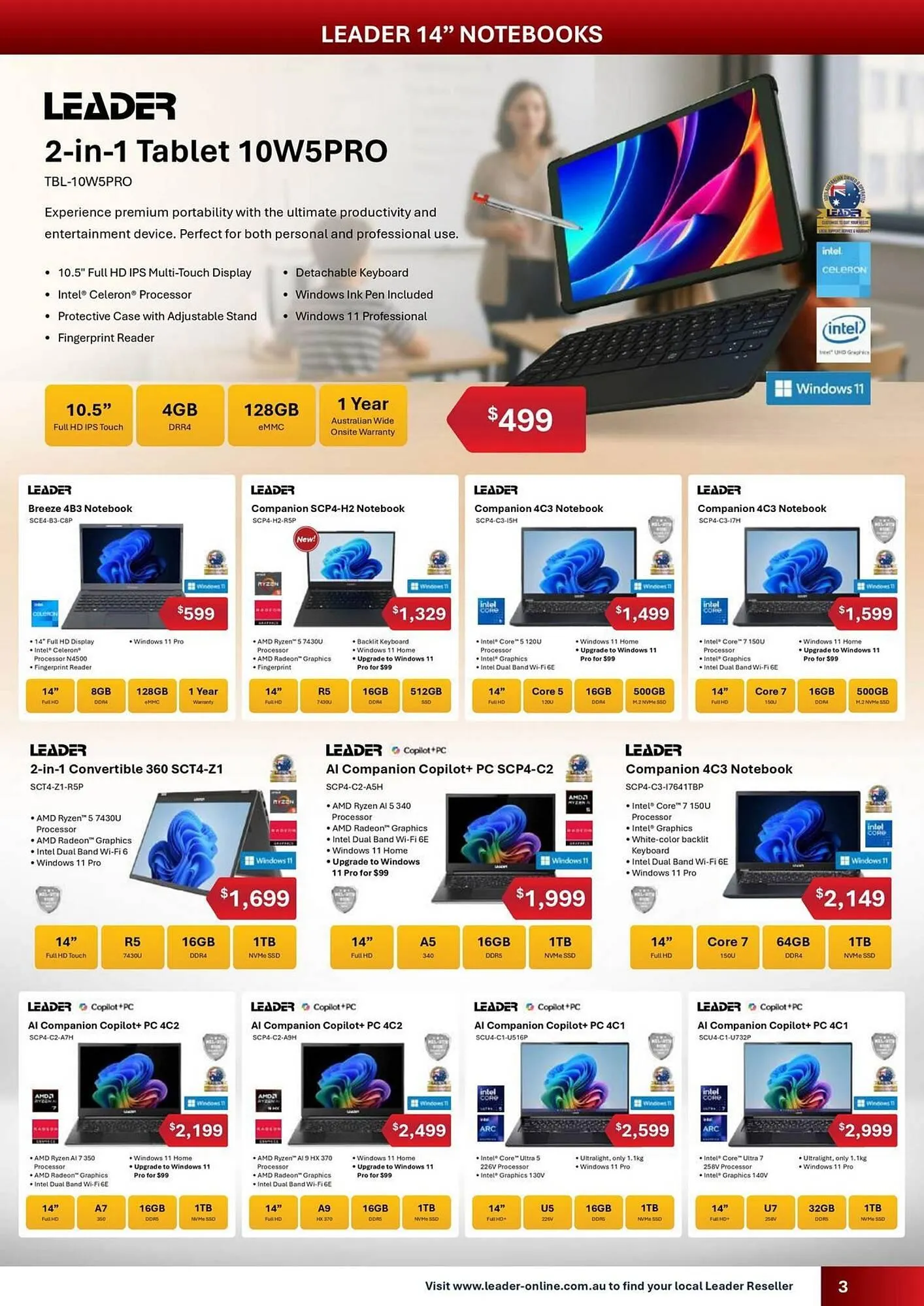 Leader Computers catalogue - Catalogue valid from 1 January to 31 March 2026 - page 3