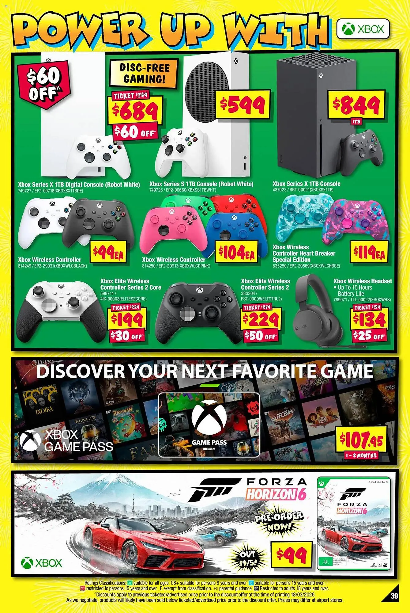 JB Hi-Fi catalogue - Catalogue valid from 30 March to 19 April 2026 - page 39