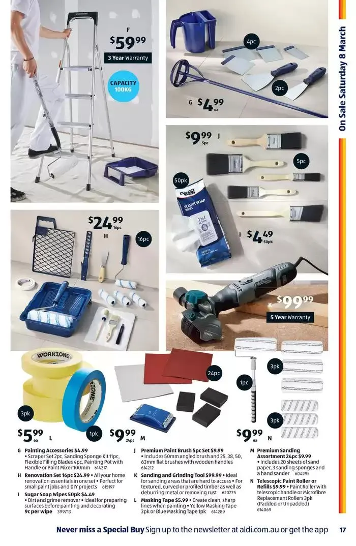 ALDI Special Buys - Catalogue valid from 5 March to 11 March 2025 - page 17