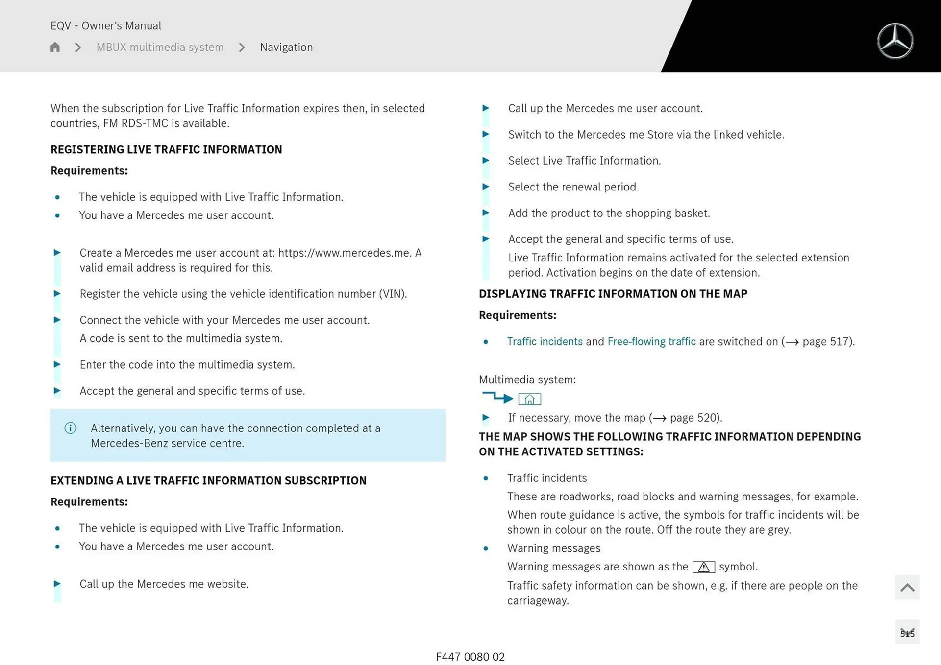 Mercedes-Benz catalogue - Catalogue valid from 11 September to 11 September 2025 - page 515