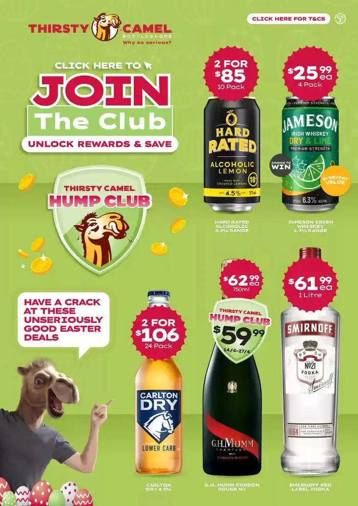 Unseriously Good Easter Deals - Catalogue valid from 14 April to 27 April 2025 - page 1
