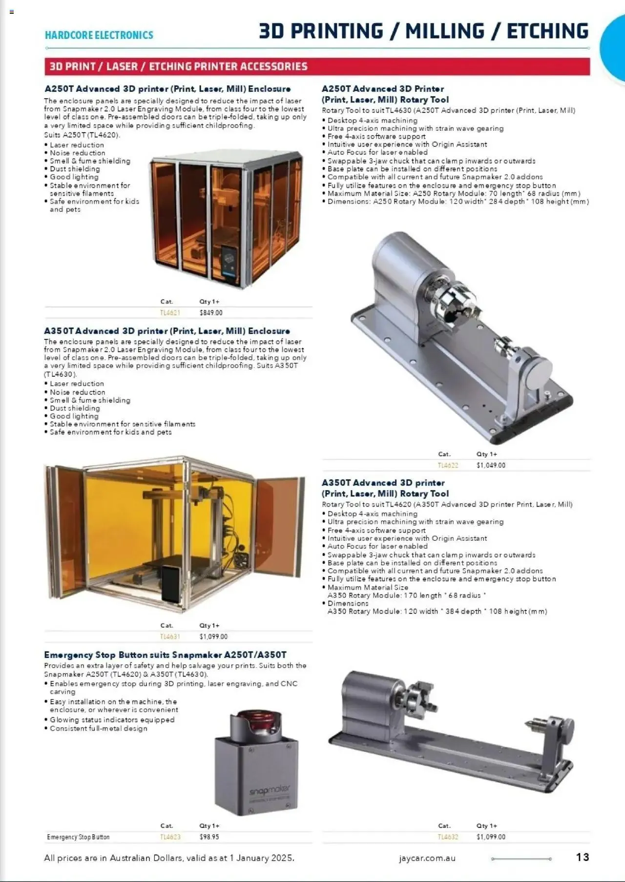 Jaycar Celebrating 40 Years in Electronics - Catalogue valid from 1 January to 29 August 2025 - page 12