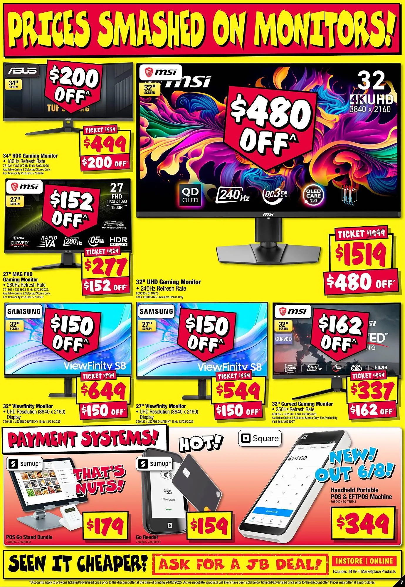 JB Hi-Fi catalogue - Catalogue valid from 31 July to 6 August 2025 - page 7
