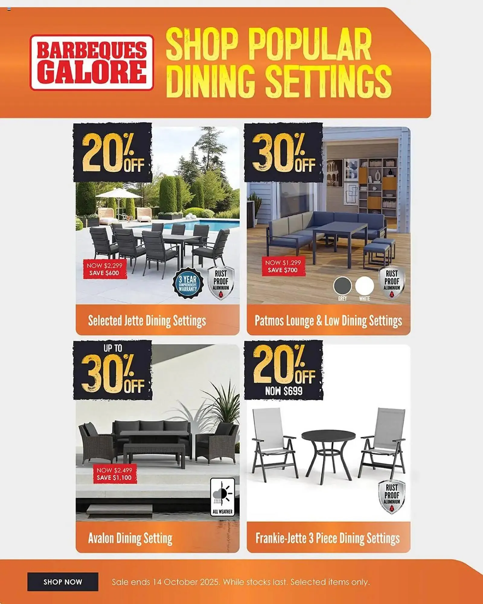 Barbeques Galore catalogue - Catalogue valid from 30 September to 14 October 2025 - page 4