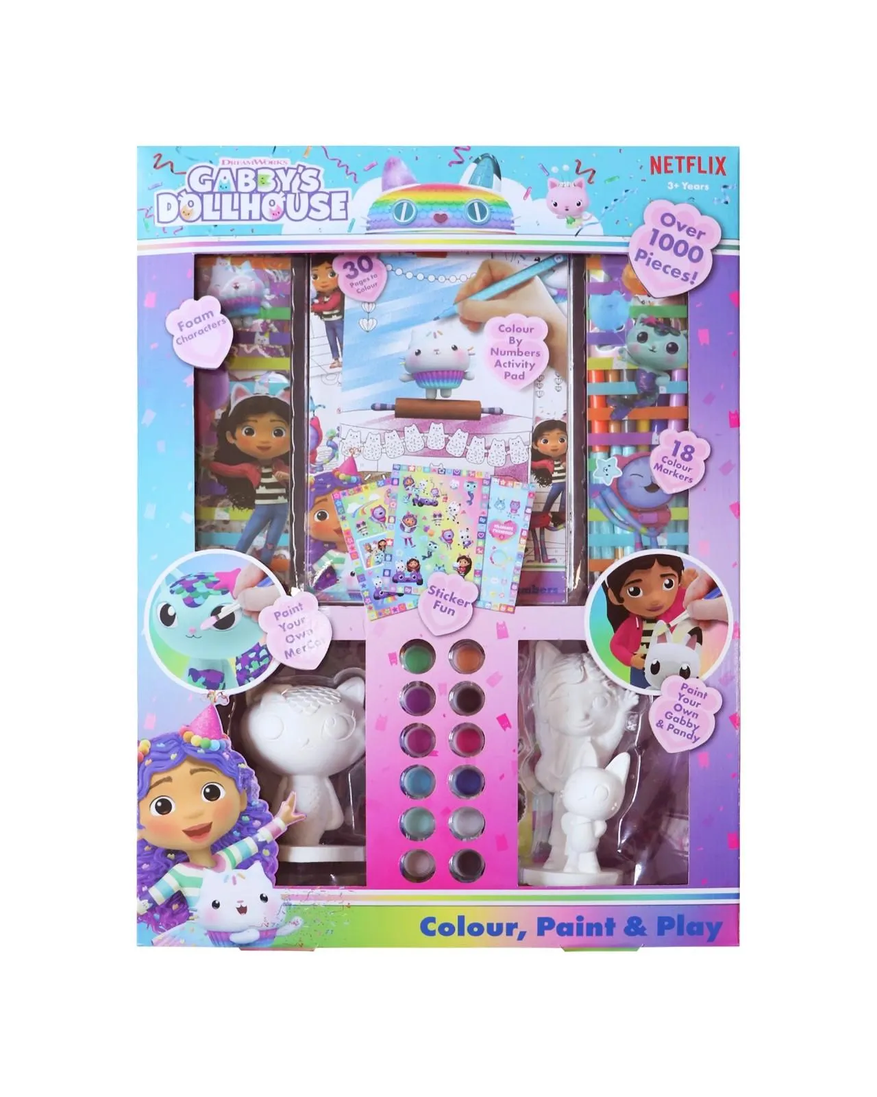 Gabby’s Dollhouse Paint and Activity Set