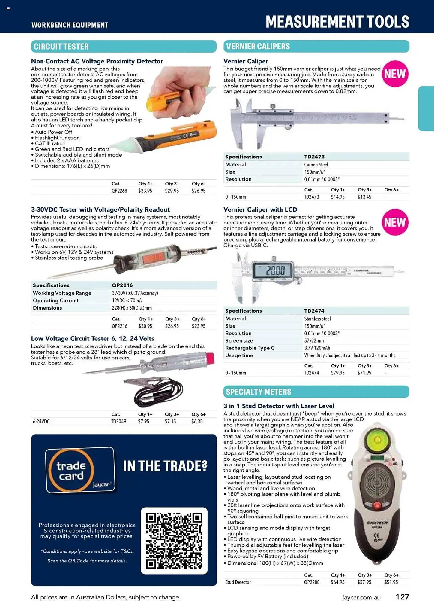 Jaycar Electronics catalogue - Catalogue valid from 8 July to 9 July 2026 - page 127
