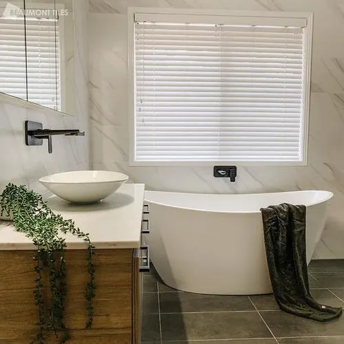 Belga Charcoal Matt Tile