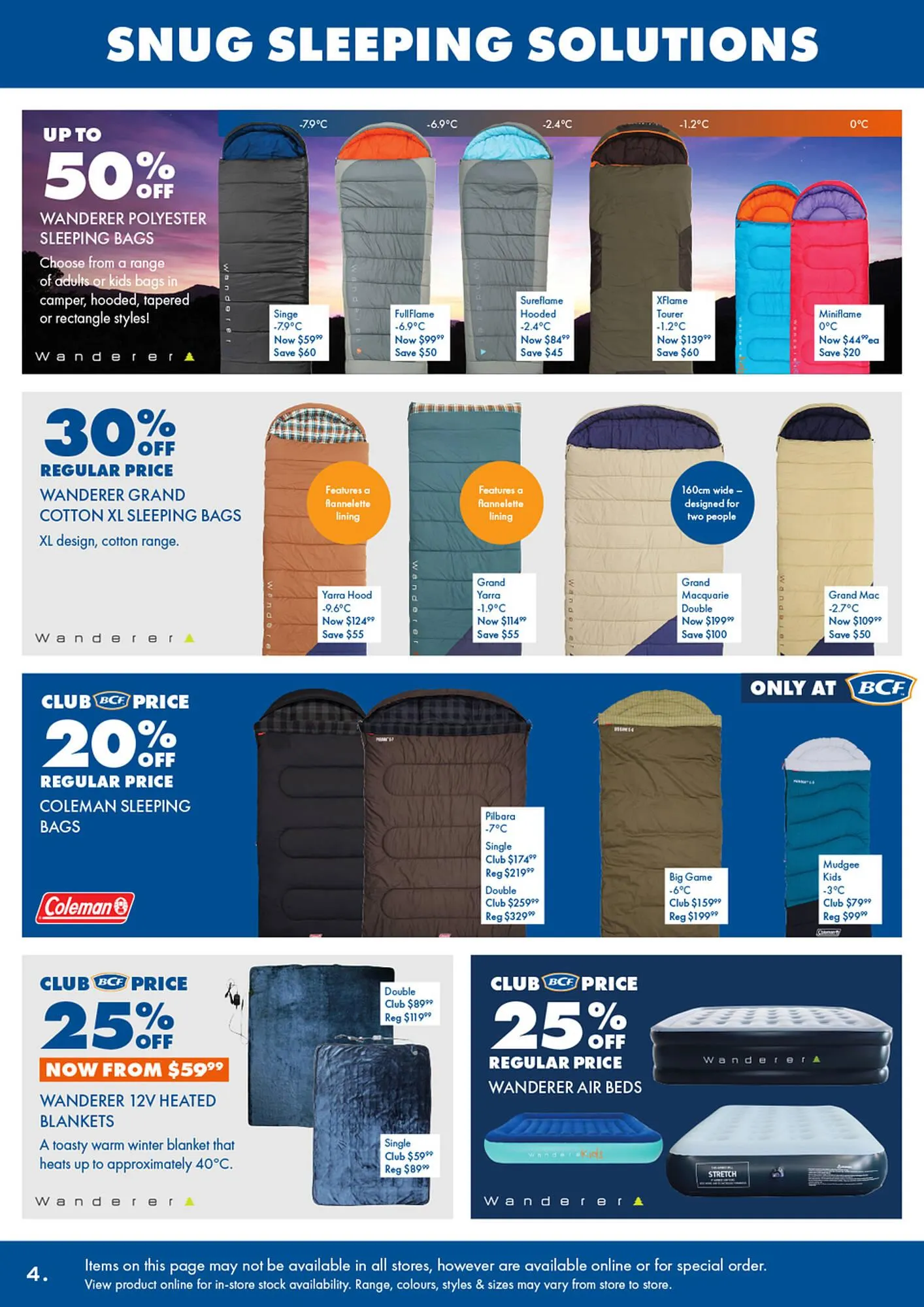 BCF catalogue - Catalogue valid from 30 June to 20 July 2025 - page 4