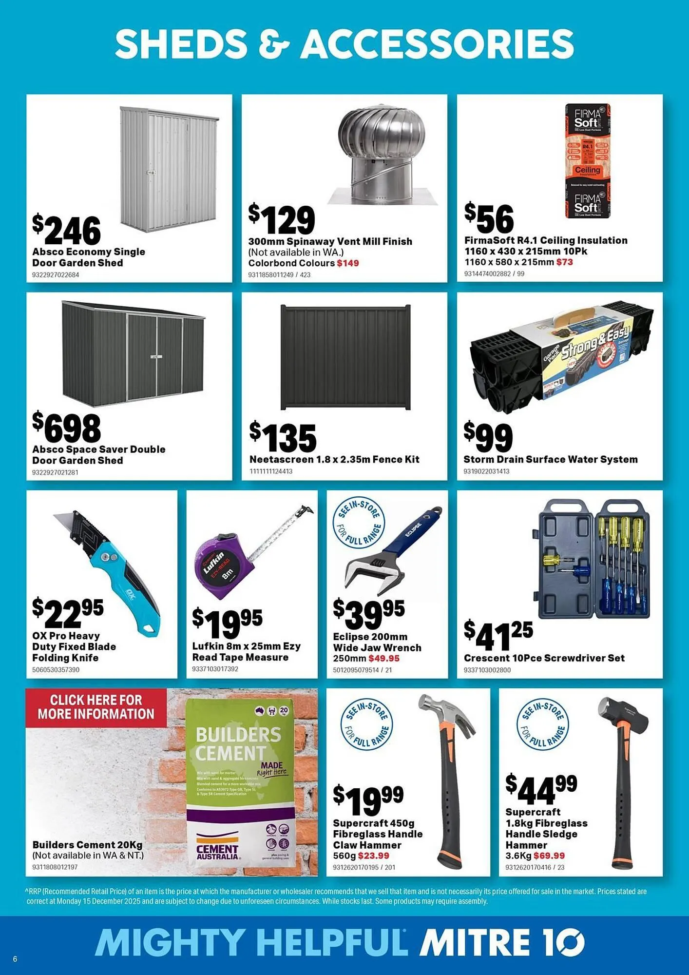 Mitre 10 catalogue - Catalogue valid from 4 February to 22 February 2026 - page 6