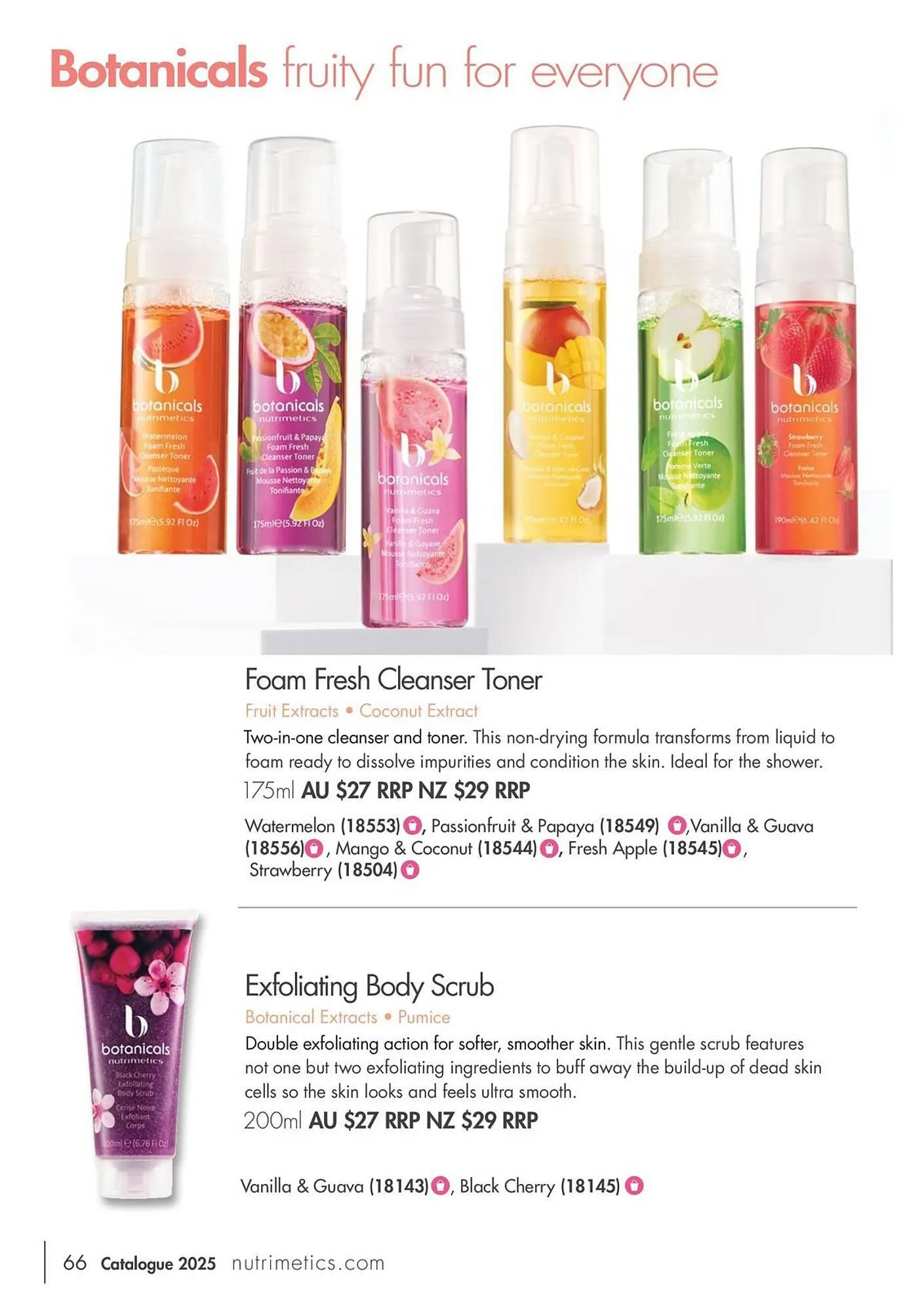 Nutrimetics catalogue - Catalogue valid from 16 January to 31 December 2025 - page 66