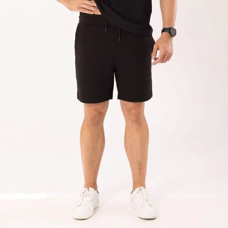 Russell Athletic Men’s Tech Leisure Track Shorts Black