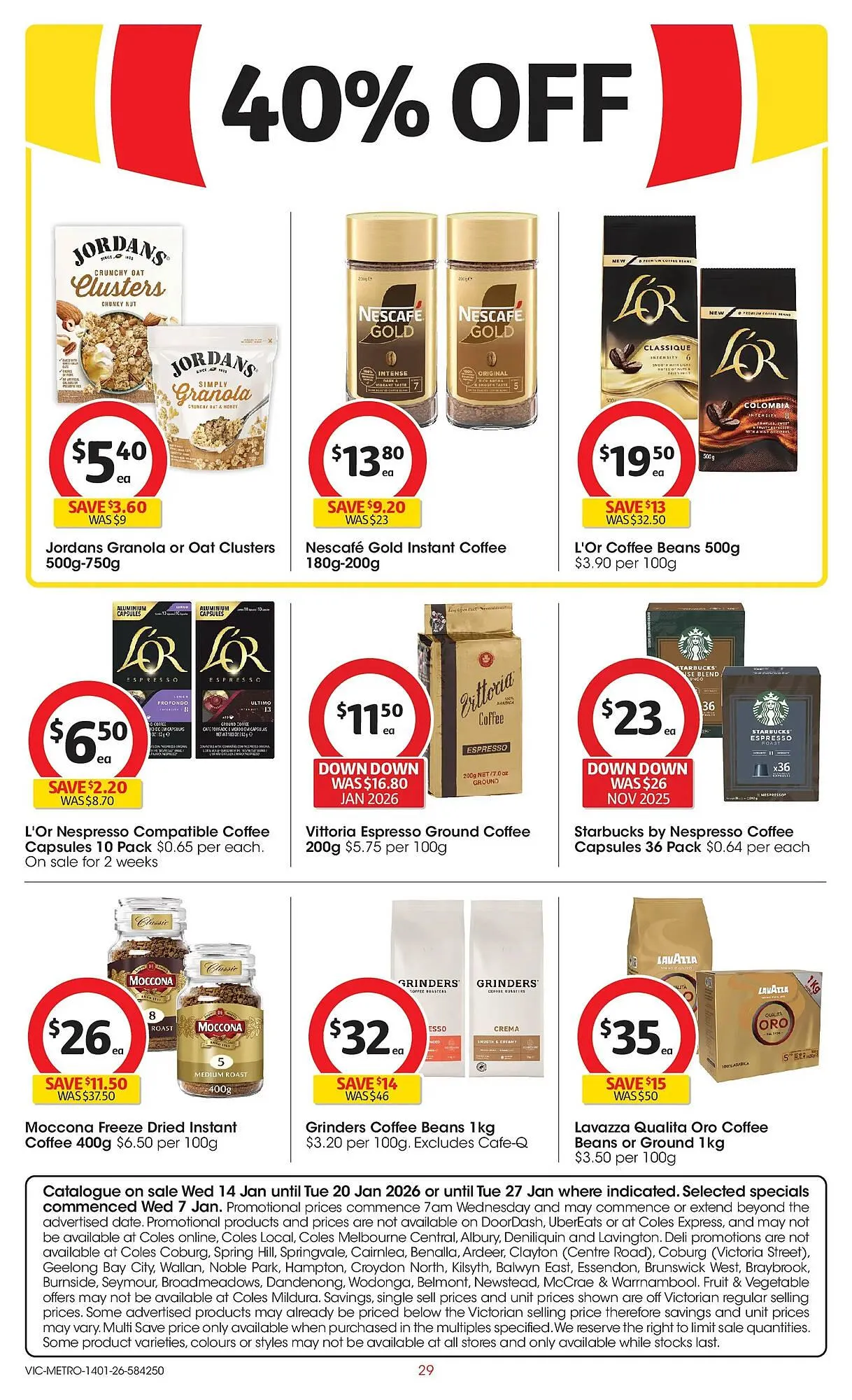 Coles catalogue - Catalogue valid from 14 January to 20 January 2026 - page 29