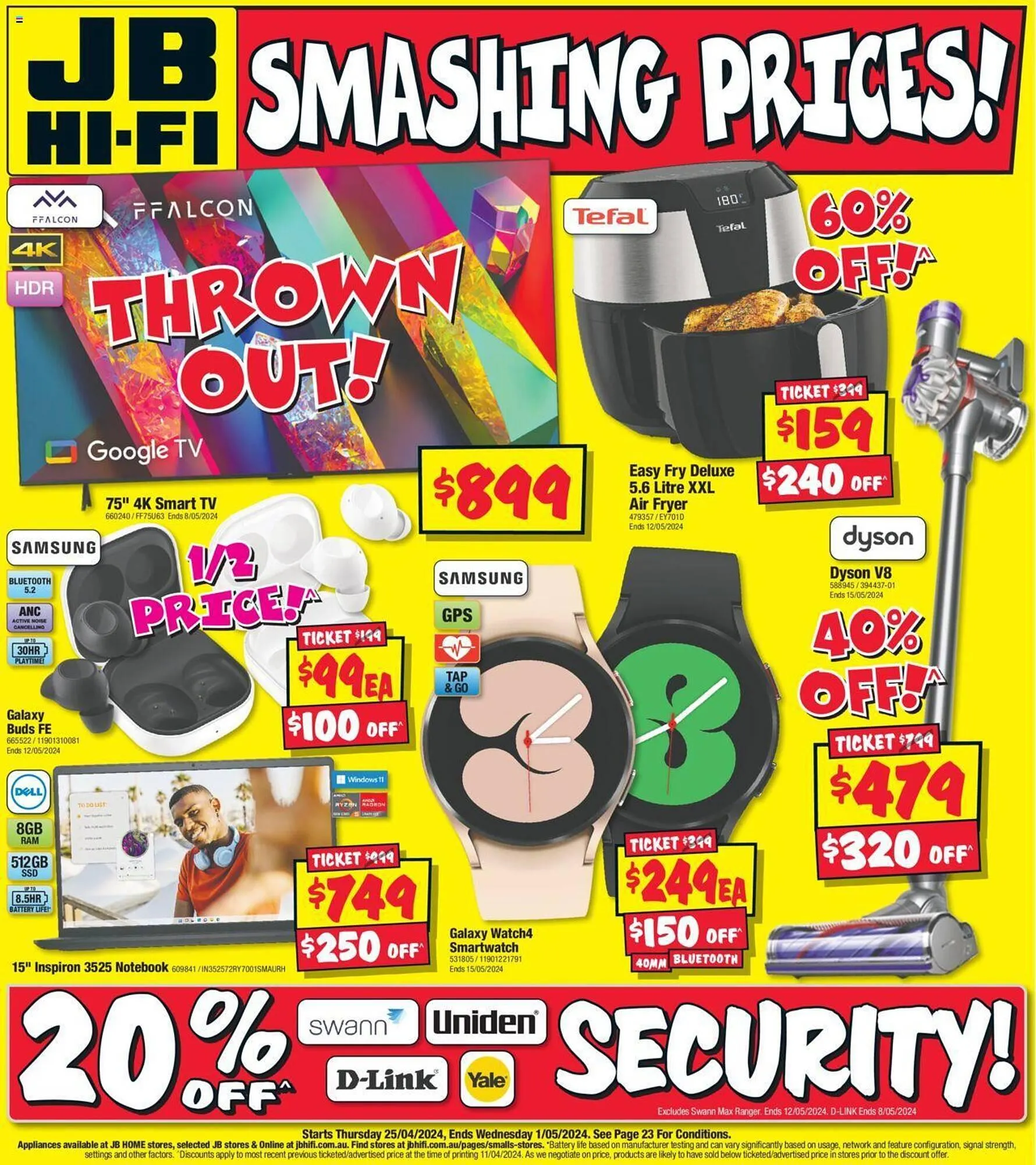 JB Hi-Fi catalogue - Catalogue valid from 25 April to 1 May 2024 - page 1