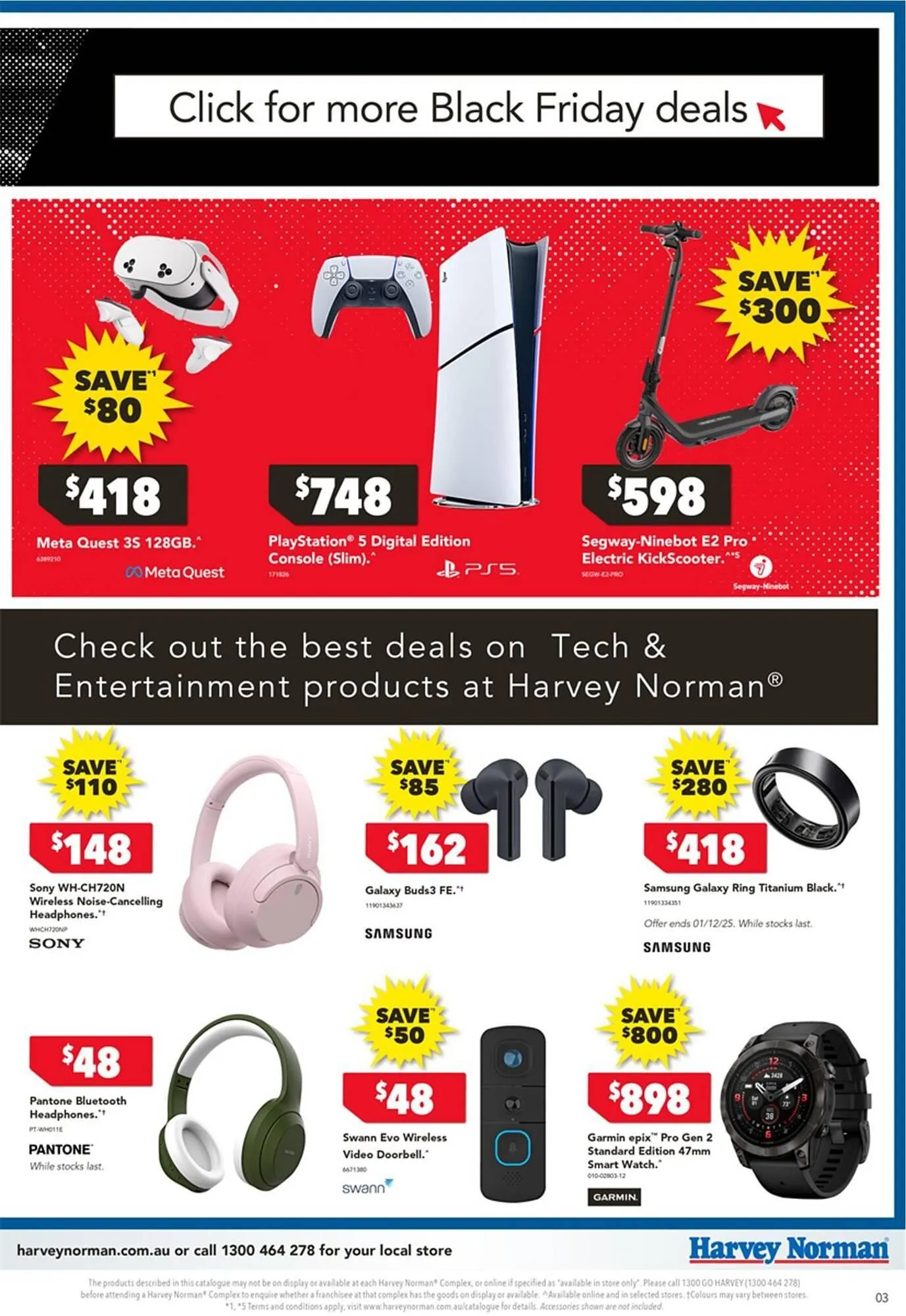 Harvey Norman catalogue - Catalogue valid from 20 November to 2 December 2025 - page 3