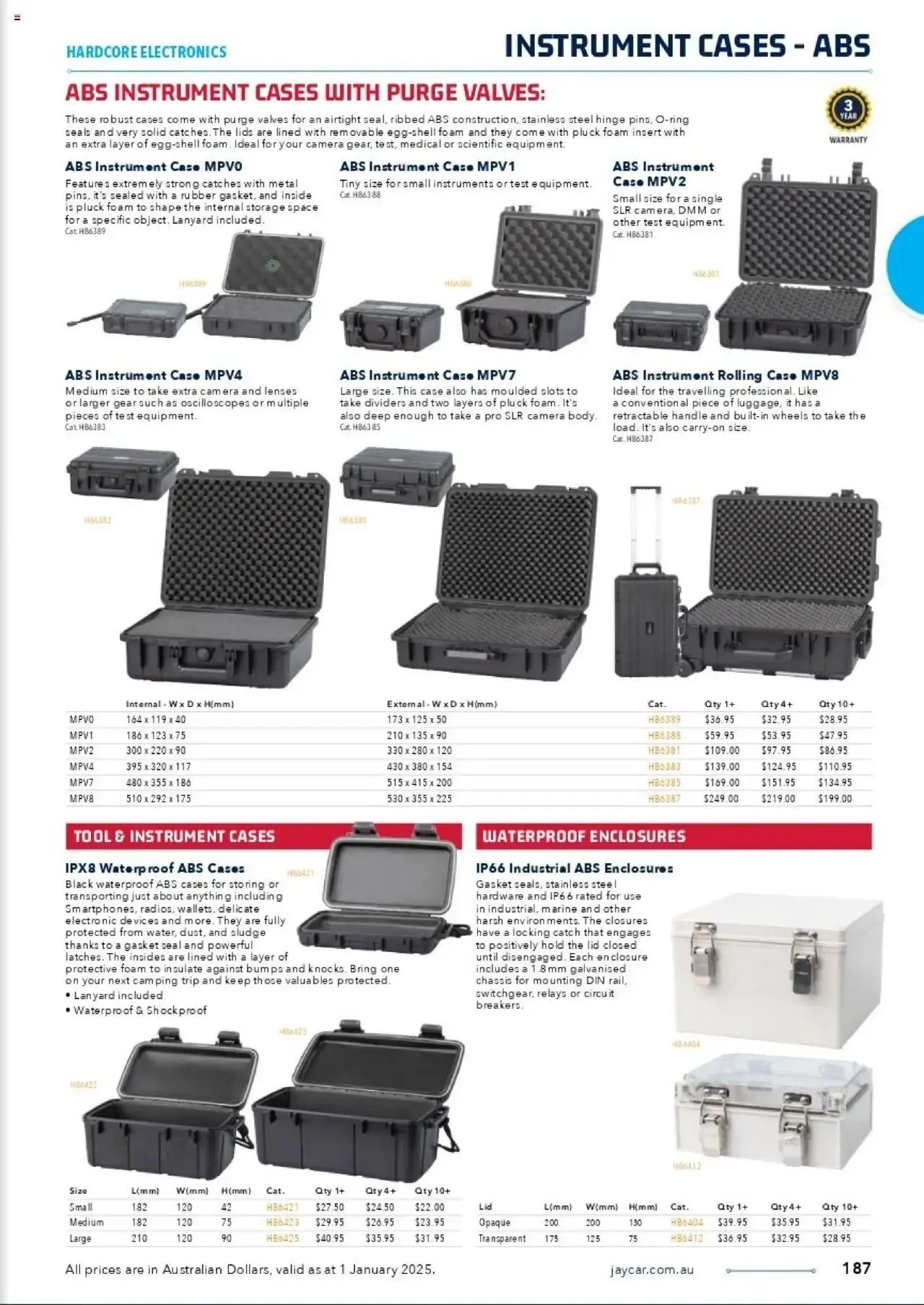 Jaycar Celebrating 40 Years in Electronics - Catalogue valid from 1 January to 29 August 2025 - page 153