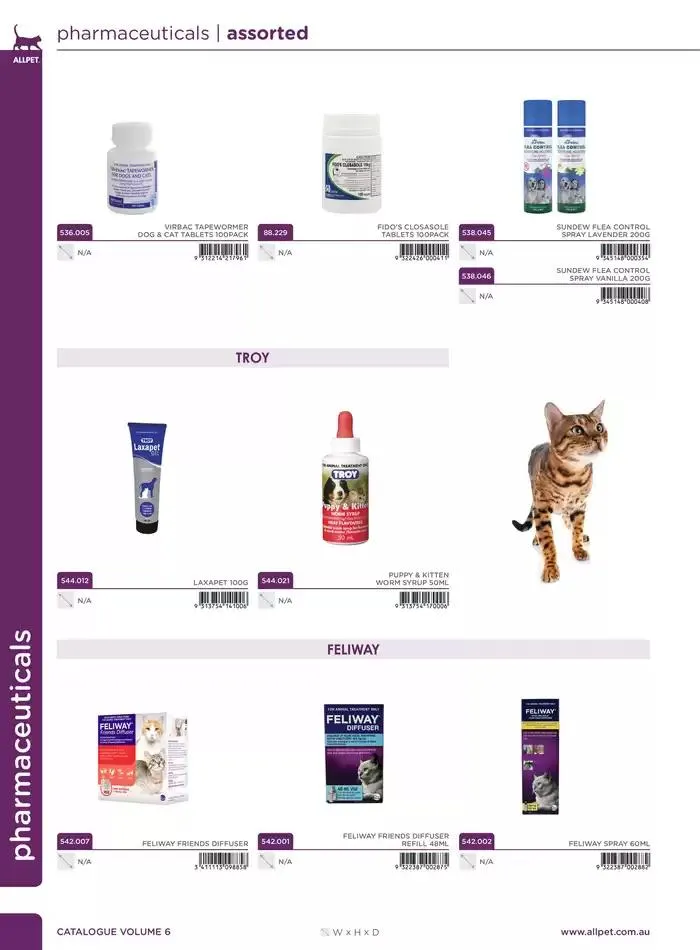 Cat Catalogue 2025 - Catalogue valid from 3 March to 31 December 2025 - page 44