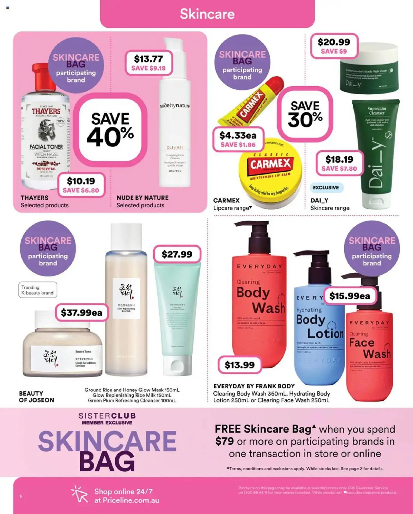 Priceline catalogue - Catalogue valid from 8 April to 22 April 2025 - page 8