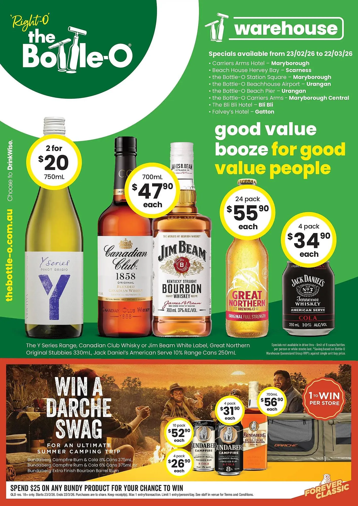 The Bottle O catalogue - Catalogue valid from 23 February to 22 March 2026 - page 1