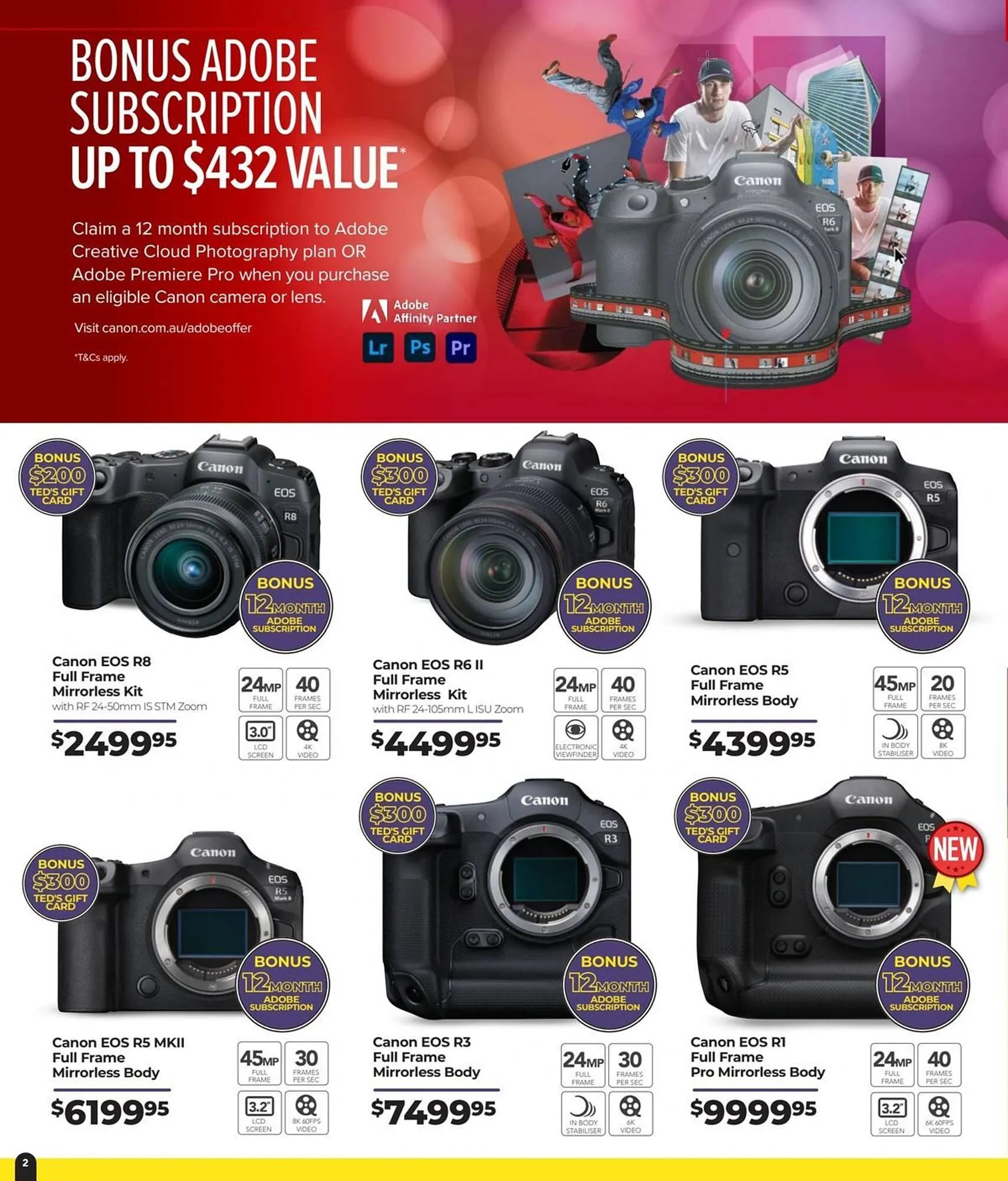 Teds Cameras catalogue - Catalogue valid from 9 July to 3 August 2025 - page 2