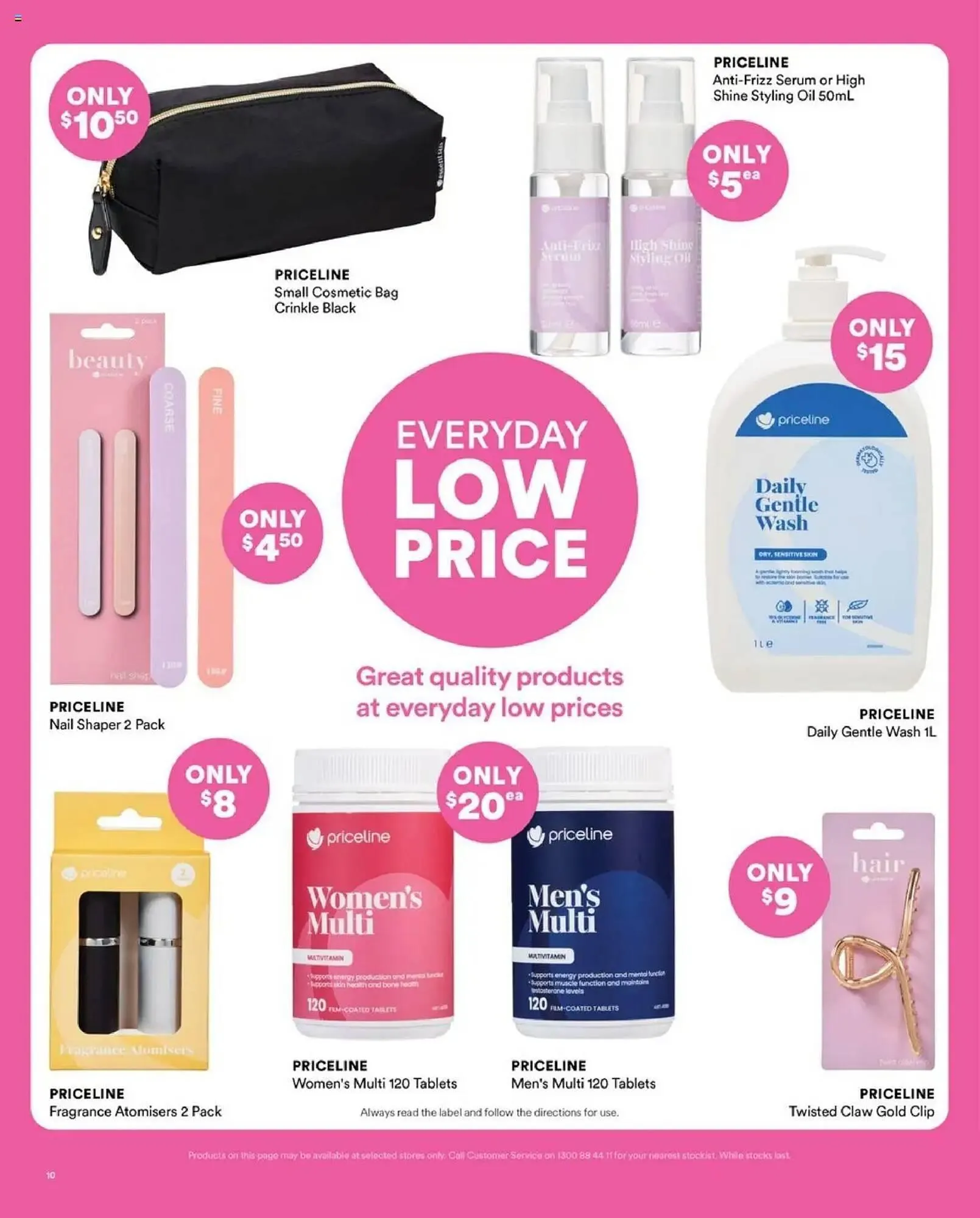 Priceline catalogue - Catalogue valid from 19 June to 2 July 2025 - page 10