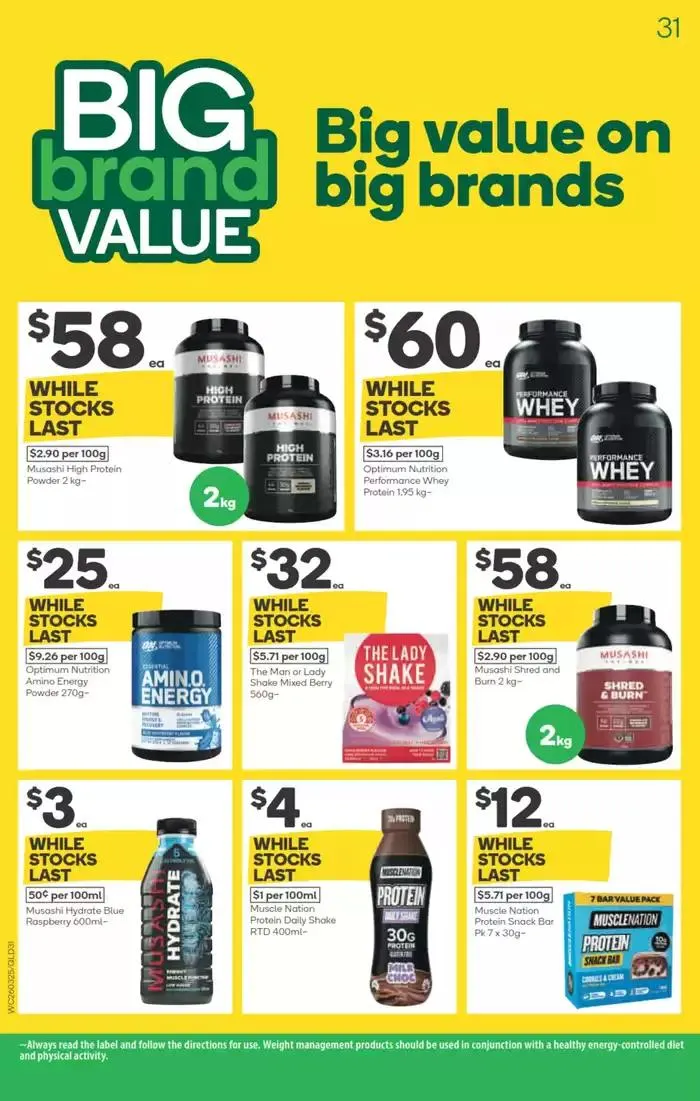 Weekly Specials - 26/03 - Catalogue valid from 26 March to 1 April 2025 - page 31