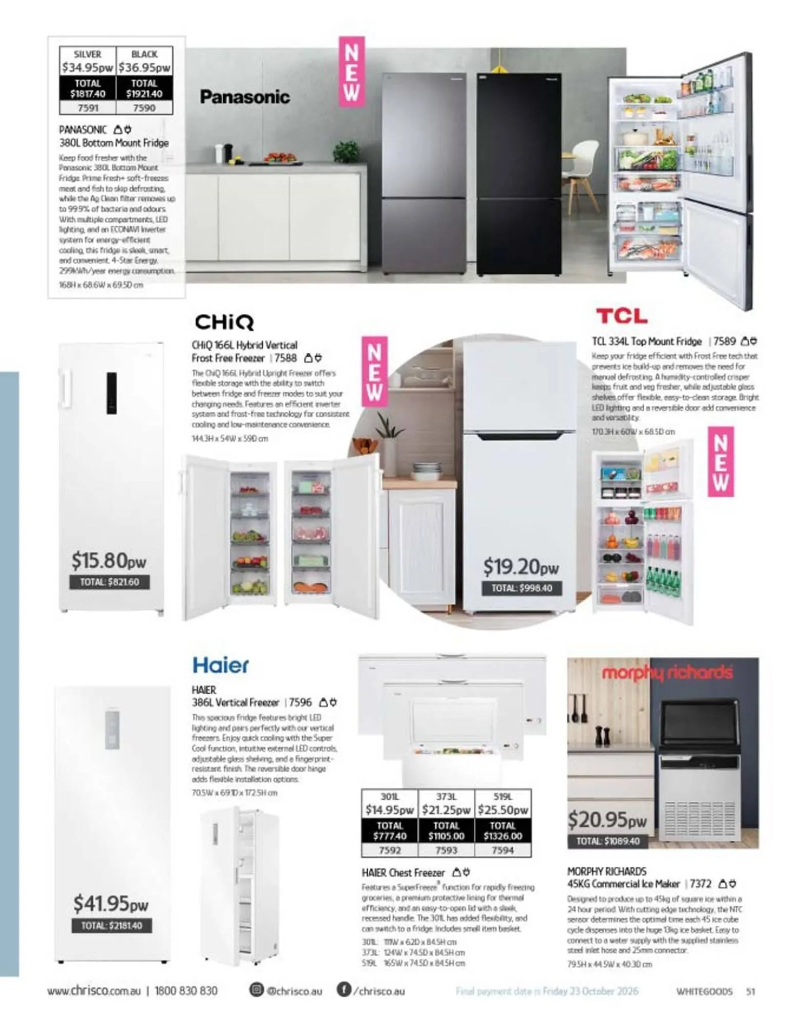 Chrisco Hampers catalogue - Catalogue valid from 19 September to 31 December 2026 - page 51