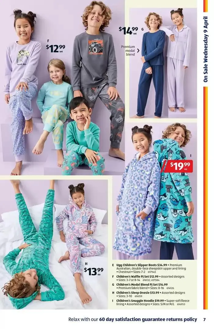 ALDI Special Buys - Catalogue valid from 9 April to 15 April 2025 - page 7