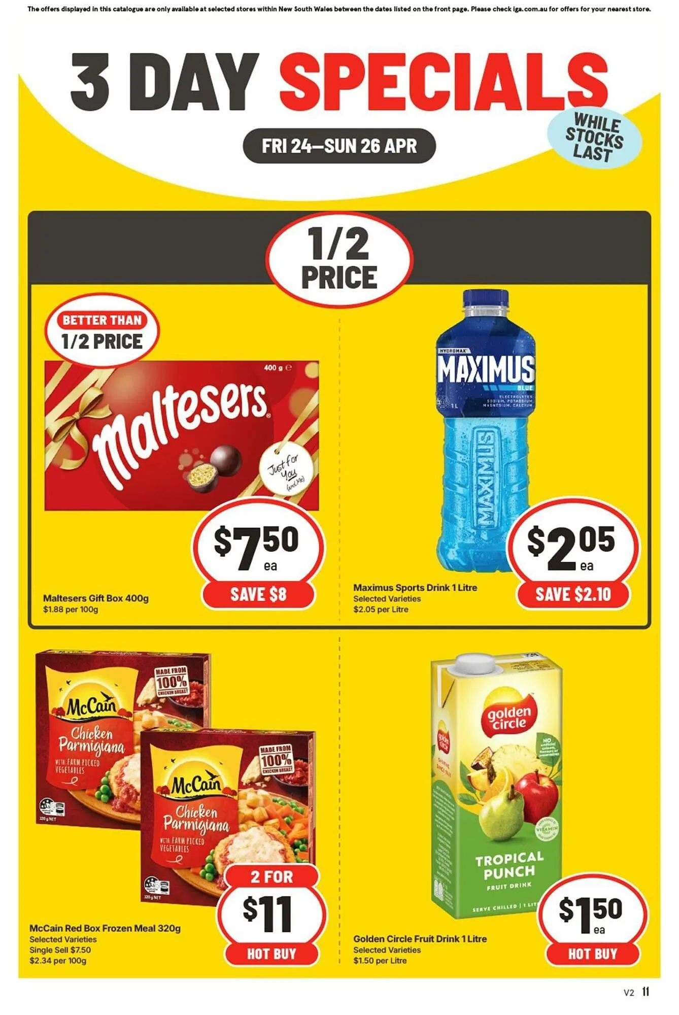 IGA catalogue - Catalogue valid from 24 April to 26 April 2026 - page 2