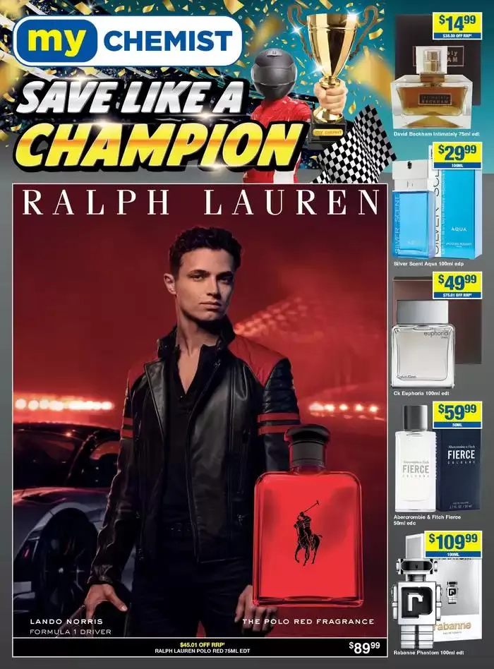 My Chemist Save Like A Champion - Catalogue valid from 27 February to 19 March 2025 - page 1