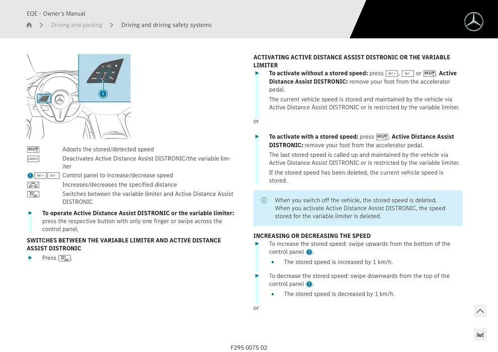 EQE Sedan - Catalogue valid from 11 September to 11 September 2025 - page 401