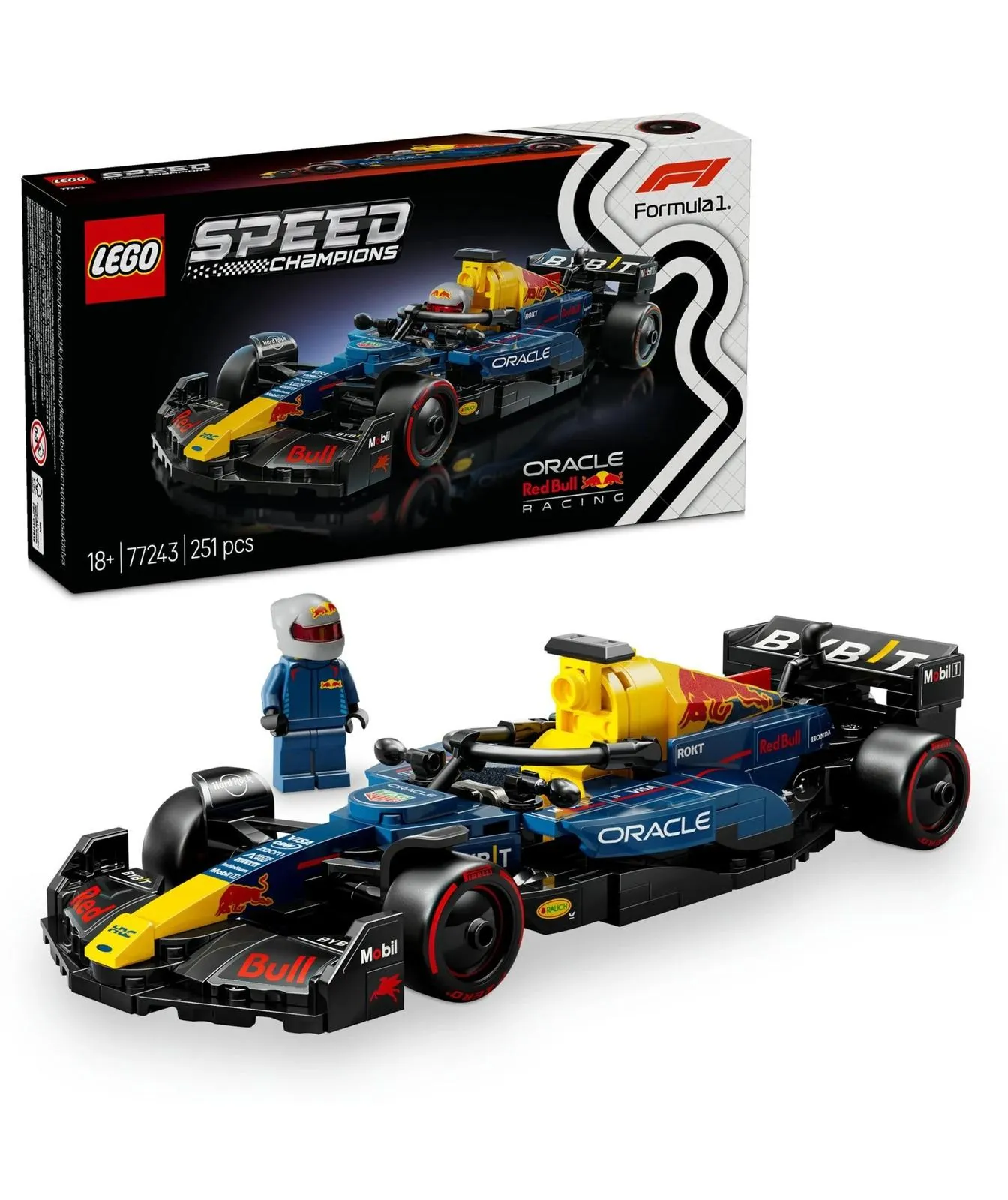 LEGO® Speed Champions Oracle Red Bull Racing RB20 F1® Race Car 77243