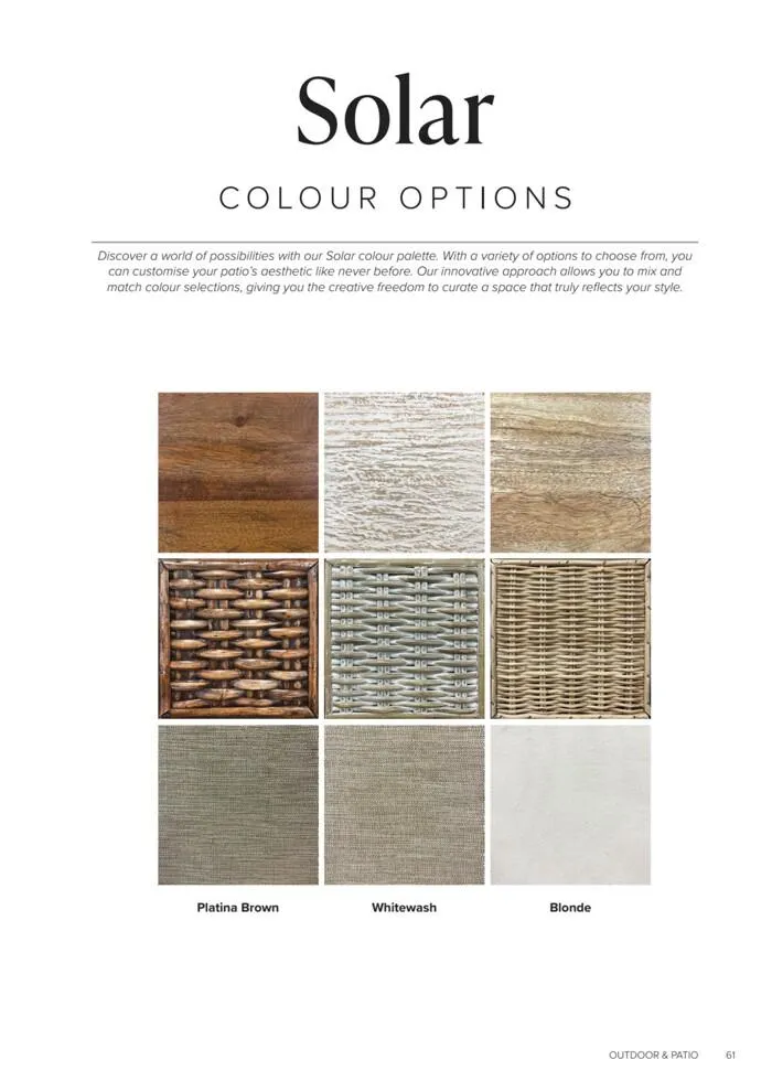 Outdoor & Patio - Catalogue valid from 16 October to 31 January 2025 - page 61