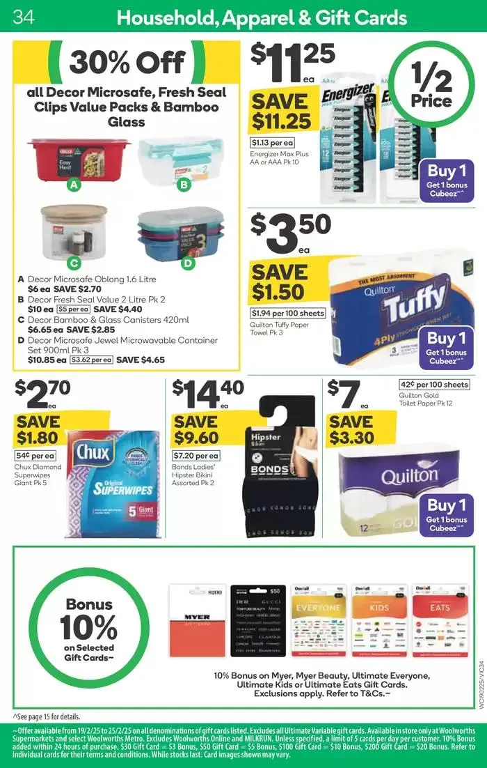 Weekly Specials - 19/02 - Catalogue valid from 19 February to 25 February 2025 - page 34