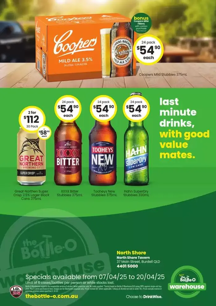 Good Value Booze, For Long Weekends. QLD 07/04 - Catalogue valid from 7 April to 20 April 2025 - page 8